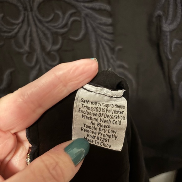 Johnny Was Long Sleeve Blouse - Picture 3 of 4